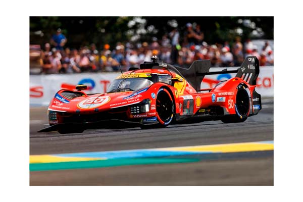 FERRARI 499P CAR N. 50 - 24H LE MANS 2026 DRIVERS FUOCO NIELSEN MOLINA / ФЕРРАРИ 499П АВТОМОБИЛЬ № 50 2026 1:43 — фото 1