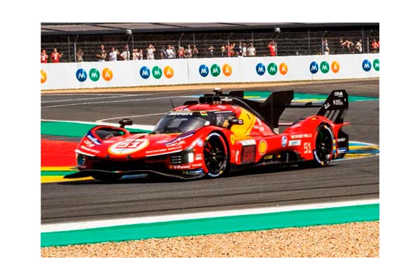 FERRARI 499P CAR N. 51 - 24H LE MANS 2026 DRIVERS PIER GUIDI CALADO GIOVINAZZI / ФЕРРАРИ 499П АВТОМОБИЛЬ № 51 2026 1:43