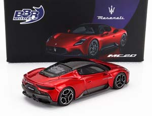 MASERATI MC20 (2020), ROSSO VINCENTE - RED MET (ДЛИНА МОДЕЛИ 6-10 СМ) — фото 2