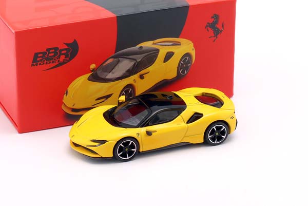 FERRARI SF90 STRADALE YEAR 2024 MODENA YELLOW BBR / ФЕРРАРИ SF90 СТРАДАЛЕ МОДЕНА ЖЕЛТЫЙ ББР — фото 3