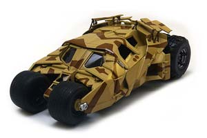 BATMOBILE TUMBLER DARK KNIGHT RISES CAMOUFLAGE 2008 MILITARY SAND / БЭТМОБИЛЬ ТУМБЛЕР ИЗ ФИЛЬМА 
