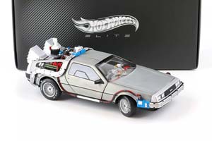DELOREAN DMC "BACK TO THE FUTURE" / ДЕЛОРИАН ИЗ К/Ф "НАЗАД В БУДУЩЕЕ" СО СКЕЙТОМ МАТОВЫЙ МЕТАЛЛ — фото 4