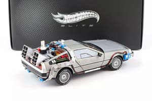DELOREAN DMC "BACK TO THE FUTURE" / ДЕЛОРИАН ИЗ К/Ф "НАЗАД В БУДУЩЕЕ" СО СКЕЙТОМ МАТОВЫЙ МЕТАЛЛ — фото 2
