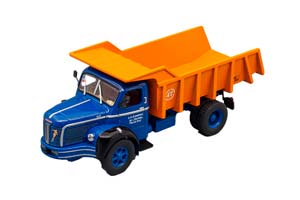 BERLIET GLM 10 1953 BLUE/ORANGE