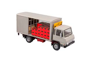 BERLIET 560K ГРУЗОВИК ДЛЯ ПЕРЕВОЗКИ НАПИТКОВ 1974 GREY
