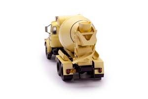 BERLIET PHM 12 6X4 1969 CEMENT MIXER BETON DE PARIS БЕТОНОМЕШАЛКА ЖЕЛТАЯ — фото 4