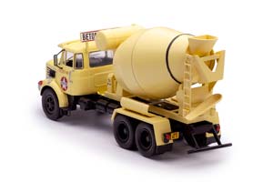 BERLIET PHM 12 6X4 1969 CEMENT MIXER BETON DE PARIS БЕТОНОМЕШАЛКА ЖЕЛТАЯ — фото 5