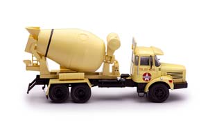 BERLIET PHM 12 6X4 1969 CEMENT MIXER BETON DE PARIS БЕТОНОМЕШАЛКА ЖЕЛТАЯ — фото 7