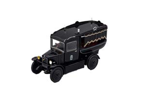 BERLIET VTB MORTUAIRE ELECTRIQUE (КАТАФАЛК) 1924 BLACK