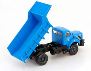 BERLIET GLM15 4X2 TIPPER TRUCK 1979 LIGHTBLUE — фото 3