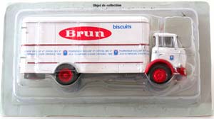 BERLIET GAK BISCUITS BRUN 1959 WHITE RED — фото 3