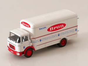 BERLIET GAK BISCUITS BRUN 1959 WHITE RED