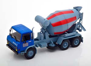 BERLIET GRH 230 CONCRETE MIXERS GREY BLUE RED