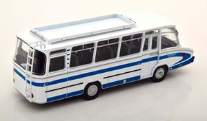 BERLIET STRADAIR BUS 1965 WHITE BLUE — фото 2