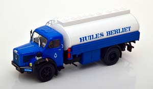 BERLIET GLR8 M2 FUEL TRUCK 1960 BLUE WHITE