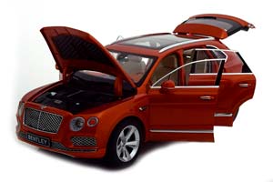 BENTLEY BENTAYGA 2016 ORANGE FLAME / БЕНТЛИ БЕНТАЙГА ОРАНЖЕВЫЙ — фото 3