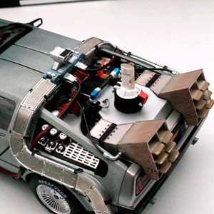 DELOREAN DMC-12 TIME MACHINE, BACK TO THE FUTURE ULTIMATE EDITION — фото 12