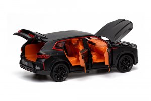 BMW G09 XM LABEL RED 2026 MATT BLACK / БМВ ХМ МАТОВЫЙ ЧЕРНЫЙ (ДЛИНА 20 СМ БЕЗ КОРОБКИ) — фото 4