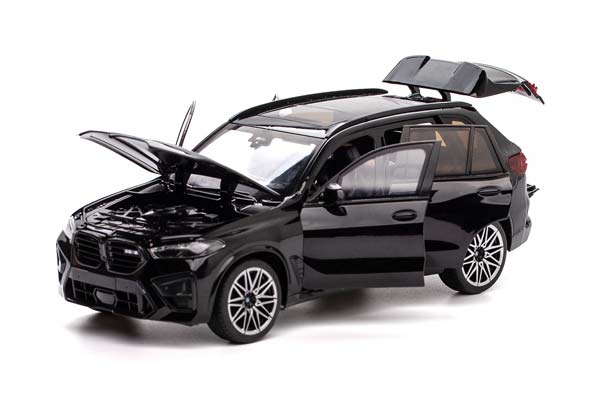 BMW F95 X5 M COMPETITION 2026 BLACK (LENGTH 20 CM, WITHOUT PACKAGING) / БМВ F95 X5 M КОМПЕТИШН 2026 ЧЕРНЫЙ (ДЛИНА 20 СМ, БЕЗ УПАКОВКИ) — фото 3