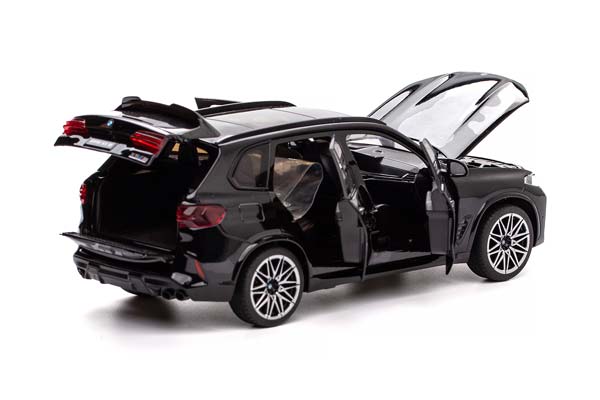 BMW F95 X5 M COMPETITION 2026 BLACK (LENGTH 20 CM, WITHOUT PACKAGING) / БМВ F95 X5 M КОМПЕТИШН 2026 ЧЕРНЫЙ (ДЛИНА 20 СМ, БЕЗ УПАКОВКИ) — фото 4