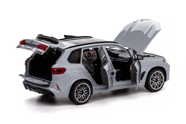 BMW F95 X5 M COMPETITION 2026 GREY (LENGTH 20 CM, WITHOUT PACKAGING) / БМВ F95 X5 M КОМПЕТИШН 2026 СЕРЫЙ (ДЛИНА 20 СМ, БЕЗ УПАКОВКИ) — фото 4