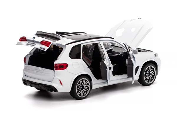 BMW F95 X5 M COMPETITION 2026 WHITE (LENGTH 20 CM, WITHOUT PACKAGING) / БМВ F95 X5 M КОМПЕТИШН 2026 БЕЛЫЙ (ДЛИНА 20 СМ, БЕЗ УПАКОВКИ) — фото 4