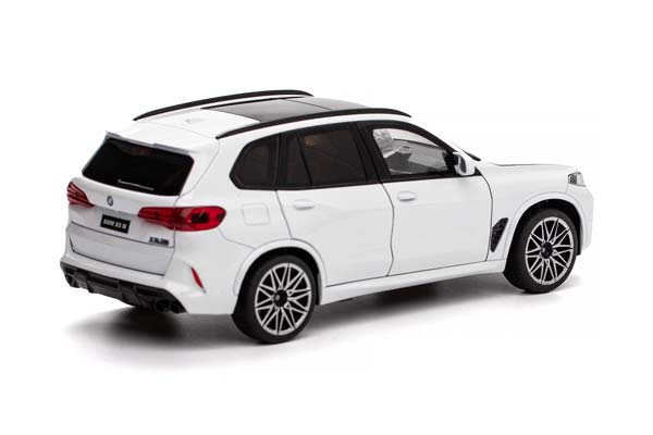 BMW F95 X5 M COMPETITION 2026 WHITE (LENGTH 20 CM, WITHOUT PACKAGING) / БМВ F95 X5 M КОМПЕТИШН 2026 БЕЛЫЙ (ДЛИНА 20 СМ, БЕЗ УПАКОВКИ) — фото 2