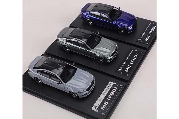 BMW F90 M5 2025 BLUE / БМВ F90 M5 2025 СИНИЙ (ДЛИНА МОДЕЛИ 7-10 СМ) / 0 — фото 7