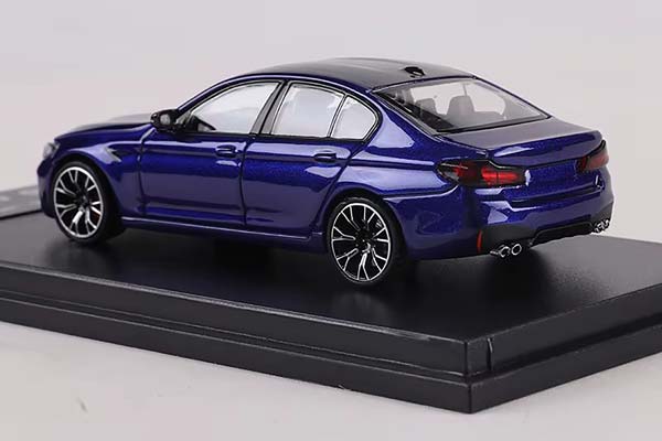 BMW F90 M5 2025 BLUE / БМВ F90 M5 2025 СИНИЙ (ДЛИНА МОДЕЛИ 7-10 СМ) / 0 — фото 2