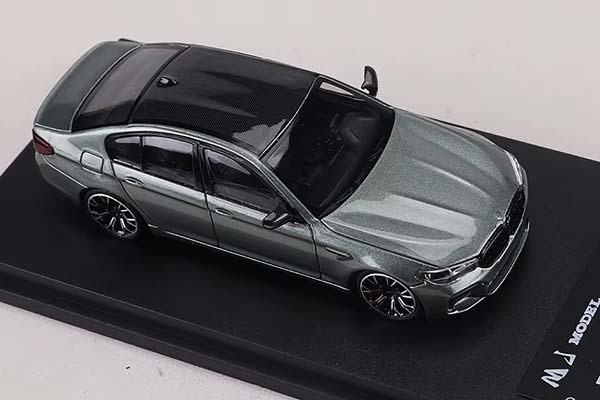 BMW F90 M5 2025 LIGHT GREEN / БМВ F90 M5 2025 СВЕТЛО-ЗЕЛЕНЫЙ (ДЛИНА МОДЕЛИ 7-10 СМ) — фото 2