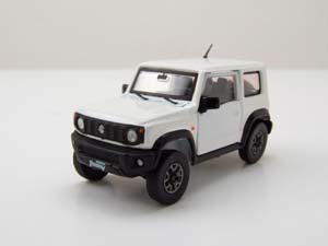 SUZUKI JIMNY JB74 (2018)  LHD, WHITE (ДЛИНА МОДЕЛИ 6-10 СМ)