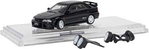 MITSUBISHI LANCER EVOLUTION I И II (ПРАВОРУЛЬНЫЙ) ЧЕРНЫЙ (ДЛИНА МОДЕЛИ 6-10 СМ)