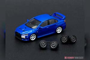 MITSUBISHI LANCER EVO X LHD (2007), BLUE (ДЛИНА МОДЕЛИ 6-10 СМ)
