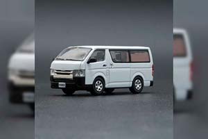 TOYOTA  HIACE LEFT HAND DRIVE (2016), WHITE (ДЛИНА МОДЕЛИ 6-10 СМ)