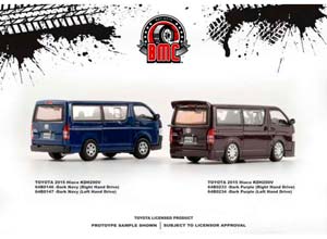 TOYOTA HIACE KDH200V 2015 (ПРАВОРУЛЬНЫЙ) ТЕМНО-СИНИЙ (ДЛИНА МОДЕЛИ 6-10 СМ) — фото 3