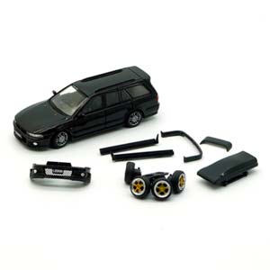 MITSUBISHI LEGNUM VR4 1996 (ЛЕВОРУЛЬНЫЙ) ЧЕРНЫЙ (ДЛИНА МОДЕЛИ 6-10 СМ)