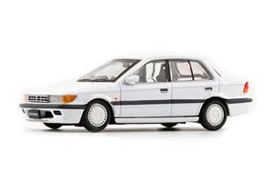 MITSUBISHI LANCER GTI (1988), WHITE LEFT HAND DRIVE (ДЛИНА МОДЕЛИ 6-10 СМ)