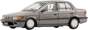 MITSUBISHI LANCER GTI 1988 СЕРЕБРИСТЫЙ (ПРАВОРУЛЬНЫЙ) (ДЛИНА МОДЕЛИ 6-10 СМ)