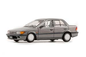 MITSUBISHI LANCER GTI (1988), SILVER-GREY LEFT HAND DRIVE (ДЛИНА МОДЕЛИ 6-10 СМ)