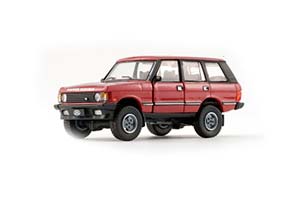 RANGE ROVER CLASSIC LSE (1992), RED LEFT HAND DRIVE (ДЛИНА МОДЕЛИ 6-10 СМ)