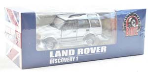 LAND ROVER DISCOVERY 1 1998 SILVER (ПРАВОРУЛЬНЫЙ) С НАБОРОМ КОЛЕС (ДЛИНА МОДЕЛИ 6-10 СМ) — фото 3