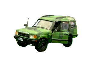LAND ROVER DISCOVERY I *M&G* (1998), CAMOUFLAGE (ДЛИНА МОДЕЛИ 6-10 СМ)