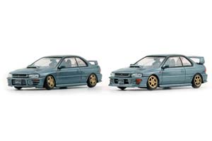 SUBARU IMPREZA WRX TYPE R GENERATION 3 TILL 6 BLUE GREY (ДЛИНА МОДЕЛИ 6-10 СМ)