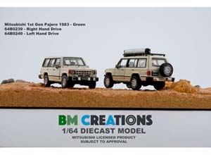 MITSUBISHI PAJERO I 1983 РУЛЬ СПРАВА, БЕЛЫЙ, С ДОПОЛНИТЕЛЬНЫМИ ДЕТАЛЯМИ (ДЛИНА МОДЕЛИ 6-10 СМ) — фото 2