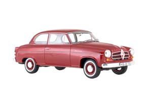 BORGWARD ISABELLA LIMOUSINE 1955 DARK RED
