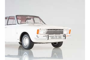 FORD TAUNUS 17M (P7A) 1967 WHITE — фото 3