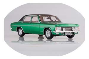 OPEL ADMIRAL B 1971 METALLIC GREEN/BLACK — фото 6