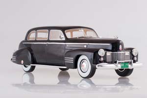 CADILLAC FLEETWOOD 75 TOURING SEDAN 1941 BLACK / КАДИЛЛАК ФЛИТВУД 75 УНИВЕРСАЛ СЕДАН 1941 ЧЕРНЫЙ — фото 4