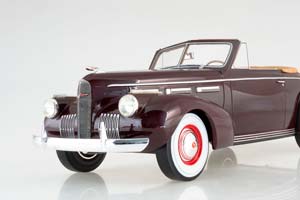 LASALLE SERIES 50 CONVERTIBLE COUPE 1940 DARK RED / LASALLE SERIES 50 КАБРИОЛЕТ КУПЕ 1940 ТЕМНО-КРАСНЫЙ — фото 5