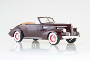 LASALLE SERIES 50 CONVERTIBLE COUPE 1940 DARK RED / LASALLE SERIES 50 КАБРИОЛЕТ КУПЕ 1940 ТЕМНО-КРАСНЫЙ — фото 6